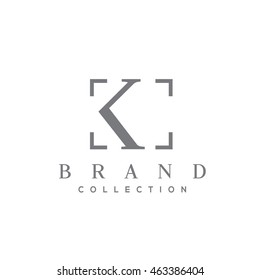 K Letter Vector Logo Design (sign, Symbol, Icon, Emblem)