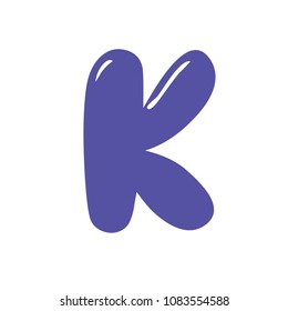 K letter vector sign