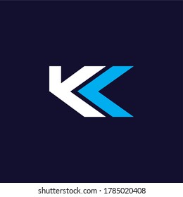 K, K & K letters Joint logo icon vector template for corporate logo and business card design.
