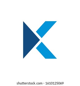 K Logo can be used for company, icon, and others.