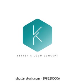 K Logo Company Vector Template Design Illustration