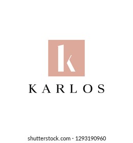 K logo design