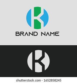 Diseño del logotipo K - Logotipo de marca