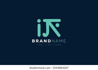 I e K logo design. IK abstract Letters Monograma de Logotipo. Este design de logotipo é o processo de criação de um símbolo visual que representa uma marca, empresa ou indivíduo.