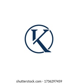 K logo design. letter logo design Abstract letter logo