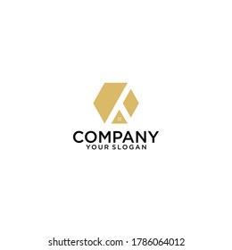 K logo design in vectors for construction, houses, real estate, buildings, property. Minimal trendy awesome professional logo template design with white background.