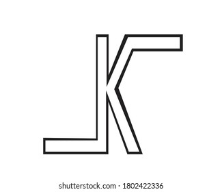 k logo designs and initial letters
