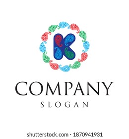 k logo icon vector. kelagai sign on white background. buta icon for web and app