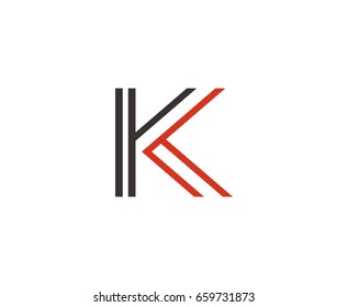 K logo letter
