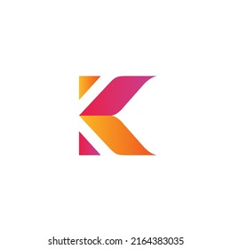 K Logo, Letter K, K Icon Simple