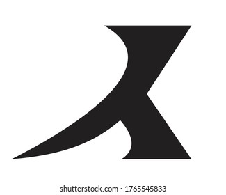 Letras del logotipo K y diseños de logotipo