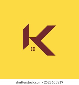 K logo with modern creative idea concept design