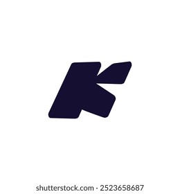 K logo with modern creative idea concept design