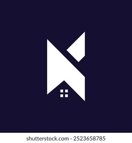 K logo with modern creative idea concept design
