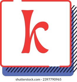 The "k logo" is a stylish and versatile logo suitable for businesses, brands, and organizations with names starting with the letter "K". It can be used across various industries.