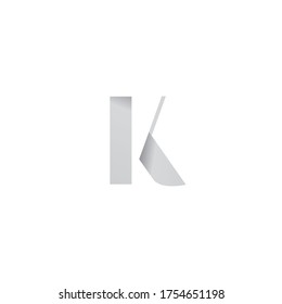 logotipo K, símbolo, logotipo creativo, emblema K, marca