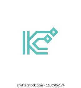 k logo template