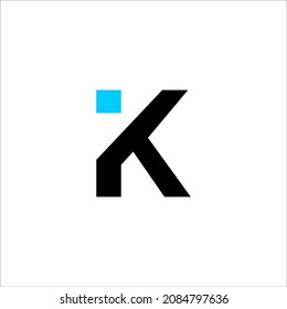 K Logo, Vektorgrafik-Vorlagenzeichen