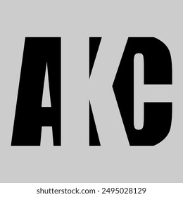 K NEGATIVE SPACE LOGO DESIGN