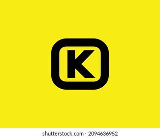 K OK KO Logo design vector template