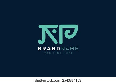 K and P logo design. KP abstract Letters Logo Monogram. This logo design is the process of creating a visual symbol that represents a brand, company, or individual.