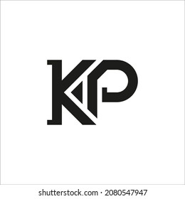 K and P logo on white background