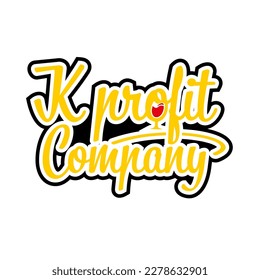 k profit logo, company, vector, letter o incorporated with juice, letter o with glass, drink logo, beer, beverages, wine