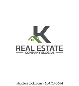 K Real Estate logo vector