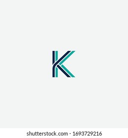 K single letter logo and icon designs