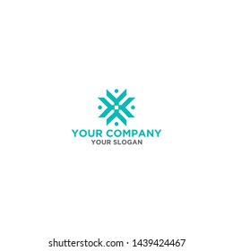 K star logo design vector