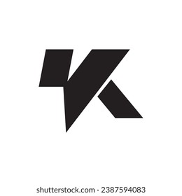 Diseño de iconos de logotipo de K thunder