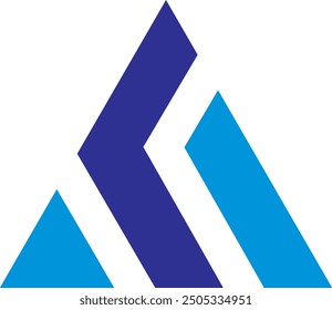 K Triangle icon design, symbol, vector file