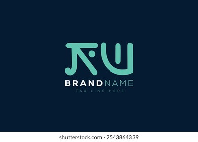 K and W logo design. KW abstract Letters Logo Monogram. This logo design is the process of creating a visual symbol that represents a brand, company, or individual.