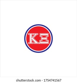 Diseño monográfico del logotipo de la letra K X