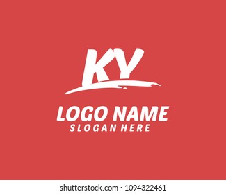 K Y Initial logo