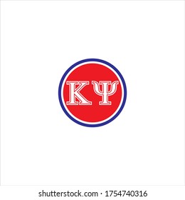 K Y letter logo monogram design