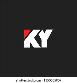 K & Y letters Joint logo icon vector template for corporate logo and business card.