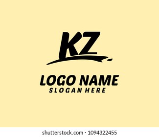K Z Initial logo