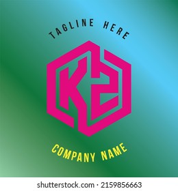 El logotipo con letras K2 es sencillo, fácil de entender y autorizado