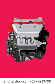 K20 K Series Type R High Performance Vector Art