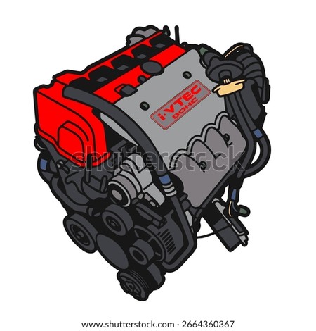 K20A Engine on Honda Type R