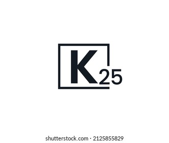 K25, 25K Logo für den Anfangsbuchstaben