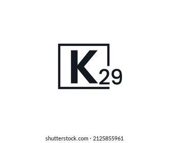 K29, 29 K Logo für den Anfangsbuchstaben