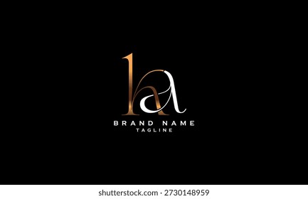 KA AK K Y UN Abstractas diseño de logotipo de letra de monograma inicial