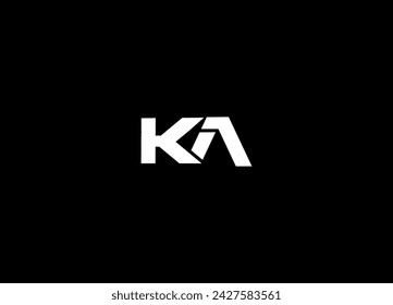 KA  creative logo design and initial logo