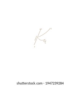 Ka handwritten logo for identity