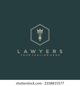 KA initials design modern legal attorney law firm lawyer advocate consultancy business logo vector