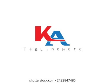  KA    intial logo vector, Initial logo vector