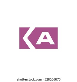 ka k square logo vector