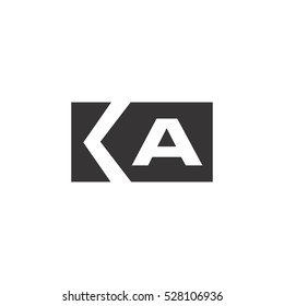 ka k square logo vector